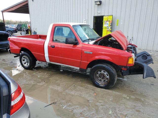 1FTYR10D65PB00748 - 2005 FORD RANGER RED photo 4