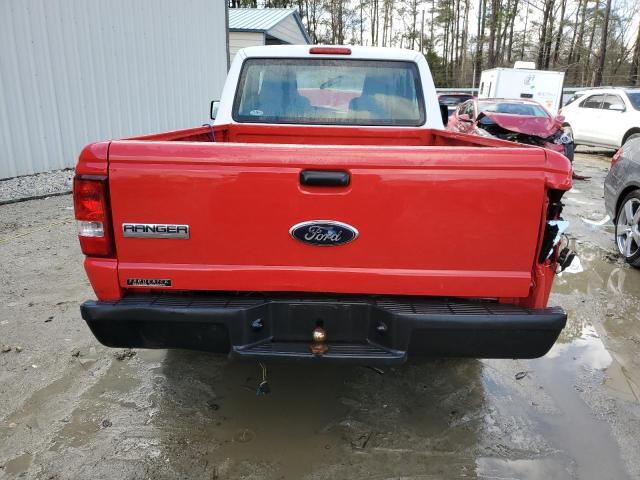 1FTYR10D65PB00748 - 2005 FORD RANGER RED photo 6