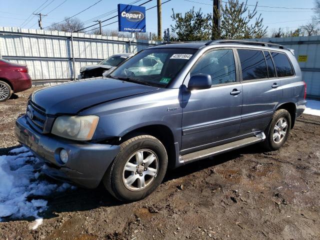 JTEHF21A130127389 - 2003 TOYOTA HIGHLANDER LIMITED GRAY photo 1