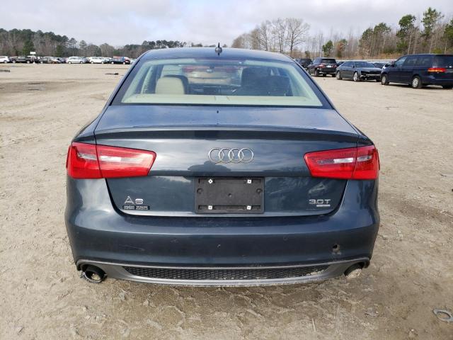 WAUHGAFC8CN103127 - 2012 AUDI A6 PRESTIGE ლურჯი ფოტო 6