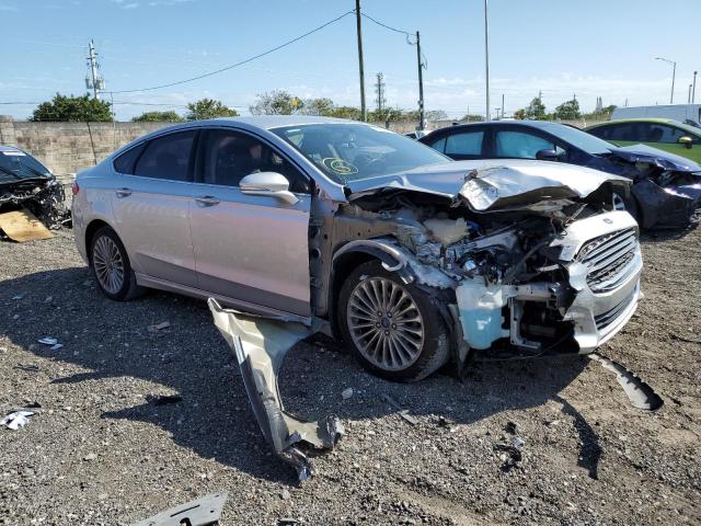 3FA6P0K95FR109800 - 2015 FORD FUSION TITANIUM SILVER photo 4