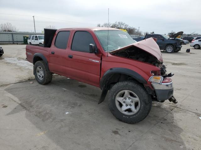 5TEGN92N41Z824985 - 2001 TOYOTA TACOMA DOUBLE CAB PRERUNNER MAROON photo 4