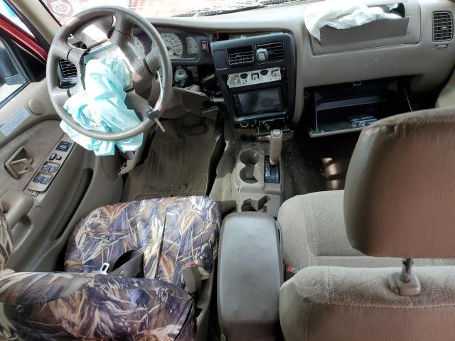 5TEGN92N41Z824985 - 2001 TOYOTA TACOMA DOUBLE CAB PRERUNNER MAROON photo 8