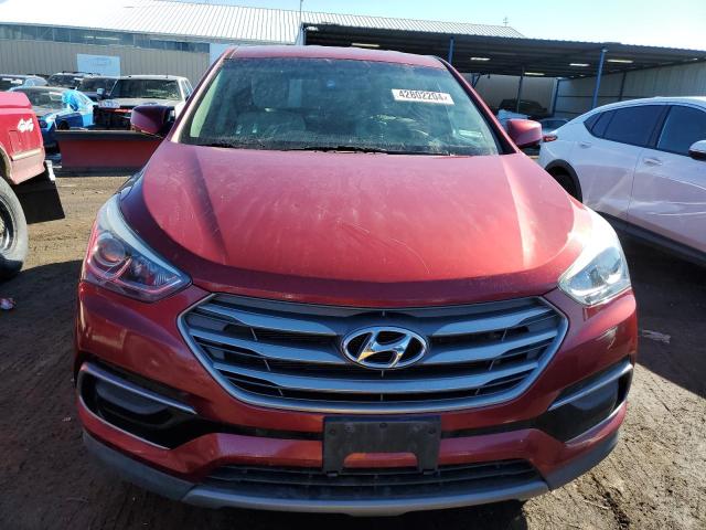 5XYZT3LB2HG432141 - 2017 HYUNDAI SANTA FE S RED photo 5