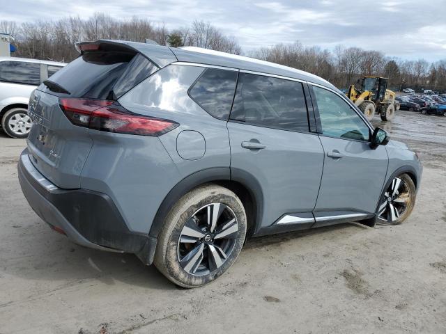 5N1AT3CB5MC691133 - 2021 NISSAN ROGUE SL GRAY photo 3