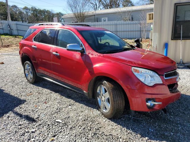 2GNFLHEK9F6367318 - 2015 CHEVROLET EQUINOX LTZ RED photo 4