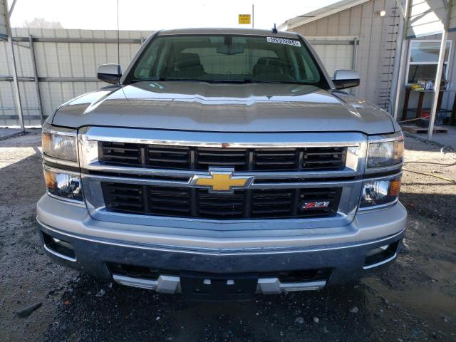 1GCVKREC4FZ270635 - 2015 CHEVROLET SILVERADO K1500 LT SILVER photo 5