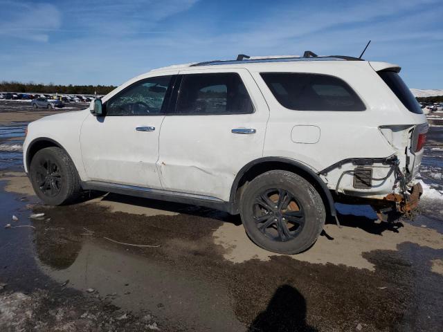 1C4RDJDG4DC696147 - 2013 DODGE DURANGO CREW WHITE photo 2