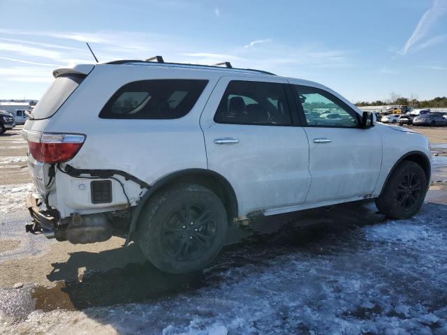 1C4RDJDG4DC696147 - 2013 DODGE DURANGO CREW WHITE photo 3