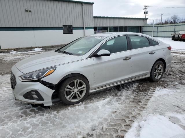 5NPE34AF3JH697207 - 2018 HYUNDAI SONATA SPORT SILVER photo 1