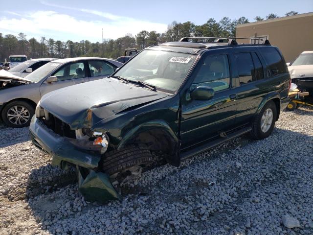 JN8DR09X41W568472 - 2001 NISSAN PATHFINDER LE GREEN photo 1