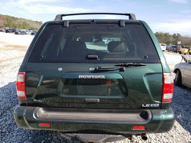 JN8DR09X41W568472 - 2001 NISSAN PATHFINDER LE GREEN photo 6