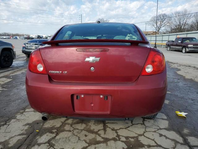 1G1AL58FX87297906 - 2008 CHEVROLET COBALT LT RED photo 6