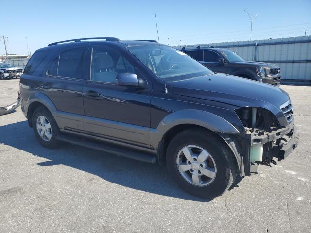 KNDJC736785803598 - 2008 KIA SORENTO EX BLUE photo 4