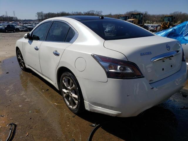 1N4AA5AP4CC831133 - 2012 NISSAN MAXIMA S WHITE photo 2