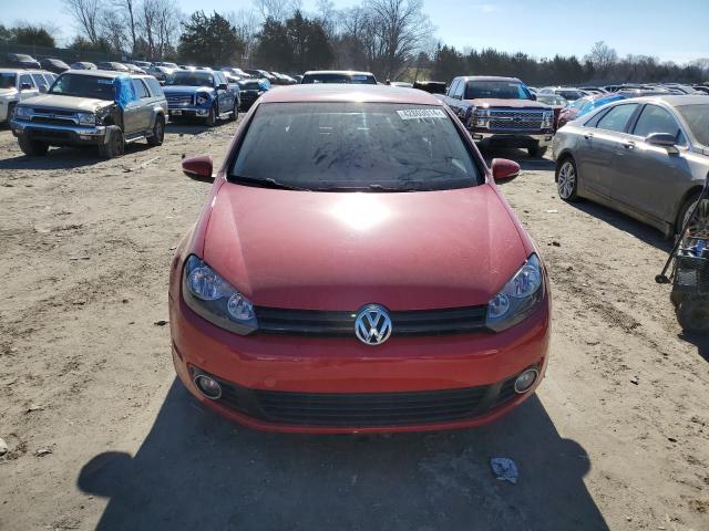 WVWDM7AJ9CW286552 - 2012 VOLKSWAGEN GOLF RED photo 5