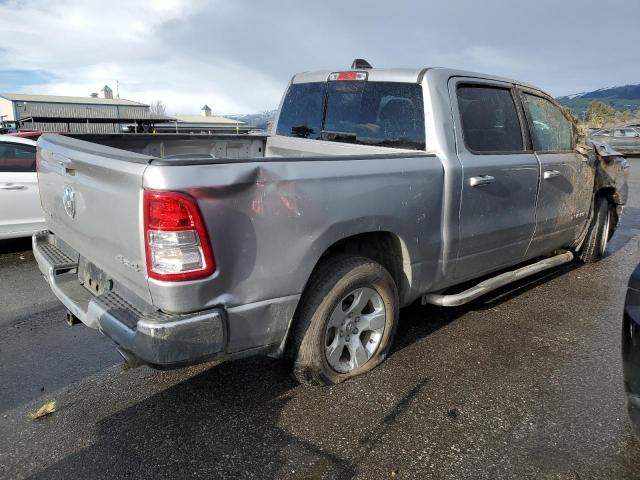 1C6SRFFT2MN614079 - 2021 RAM 1500 BIG HORN/LONE STAR SILVER photo 3