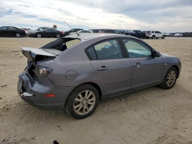 JM1BK32F381821265 - 2008 MAZDA 3 I GRAY photo 3