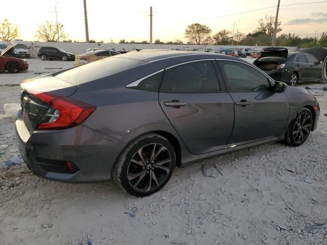 2HGFC2F86LH514138 - 2020 HONDA CIVIC SPORT GRAY photo 3