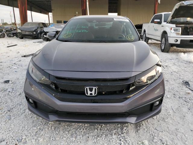 2HGFC2F86LH514138 - 2020 HONDA CIVIC SPORT GRAY photo 5