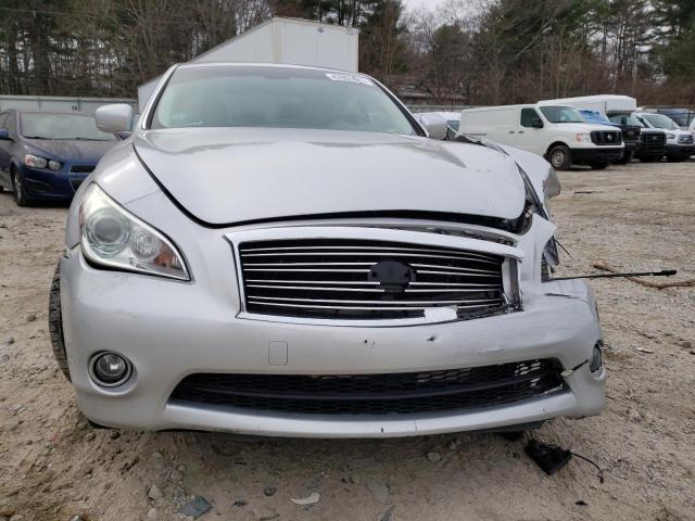 JN1BY1AP9CM330075 - 2012 INFINITI M37 SILVER photo 5