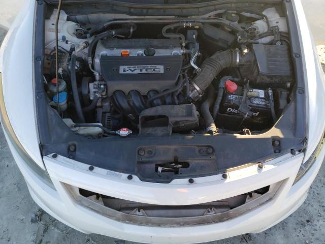 1HGCS12789A022912 - 2009 HONDA ACCORD EX WHITE photo 11