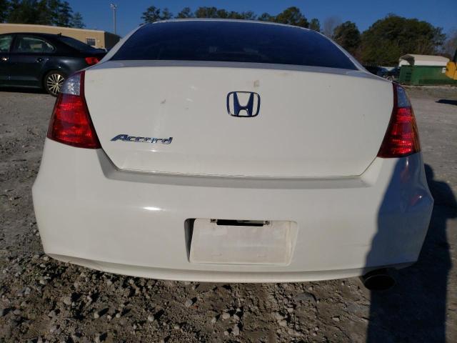 1HGCS12789A022912 - 2009 HONDA ACCORD EX WHITE photo 6