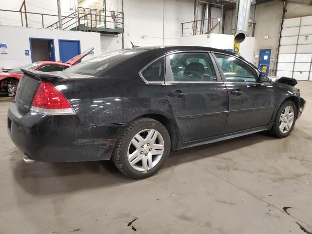 2G1WG5E39D1224795 - 2013 CHEVROLET IMPALA LT BLACK photo 3