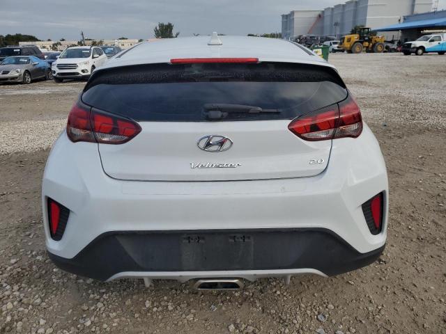 KMHTG6AF6LU032118 - 2020 HYUNDAI VELOSTER BASE WHITE photo 6