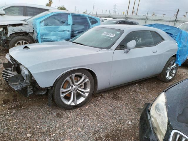 2C3CDZJG3NH187811 - 2022 DODGE CHALLENGER GT GRAY photo 1