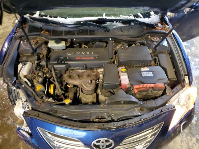 JTNBB46K973032596 - 2007 TOYOTA CAMRY HYBRID BLUE photo 11