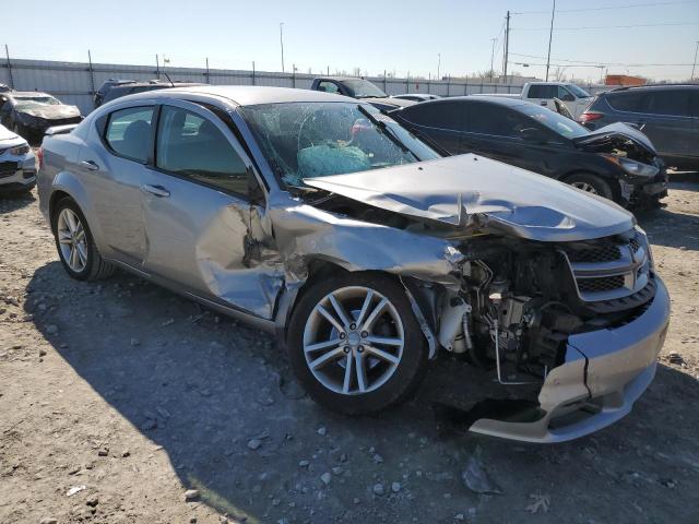 1C3CDZABXEN221366 - 2014 DODGE AVENGER SE SILVER photo 4