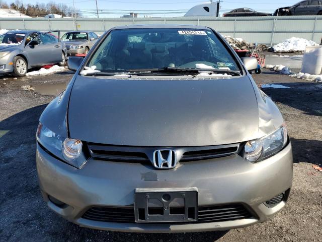 2HGFG12908H561086 - 2008 HONDA CIVIC EXL SILVER photo 5