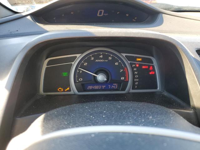 2HGFG12908H561086 - 2008 HONDA CIVIC EXL ვერცხლისფერი ფოტო 9