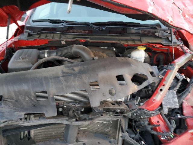 1C6RR6TT9KS561835 - 2019 RAM 1500 CLASS SLT წითელი ფოტო 11