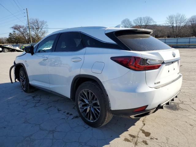 2T2YZMDAXNC356662 - 2022 LEXUS RX 350 F-SPORT WHITE photo 2