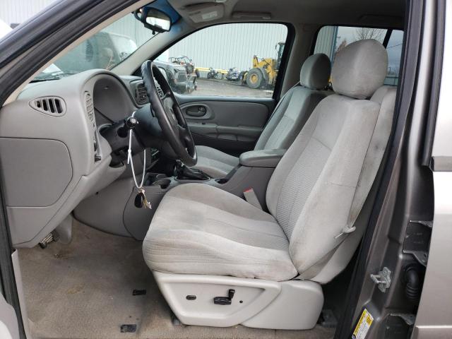 1GNDT13S382251856 - 2008 CHEVROLET TRAILBLAZE LS GRAY photo 7