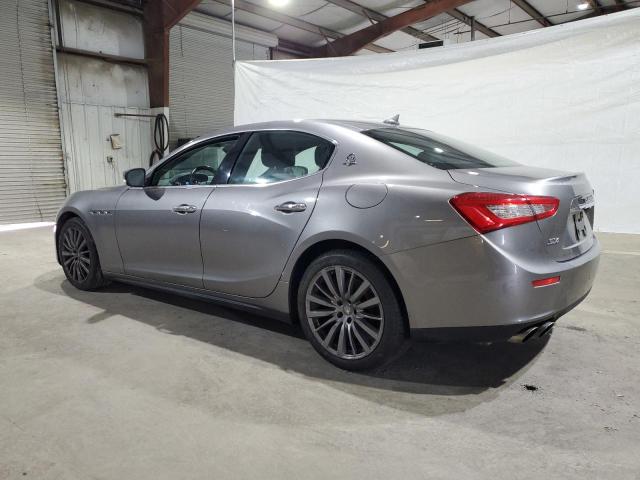 ZAM57RTA9H1230227 - 2017 MASERATI GHIBLI S GRAY photo 2