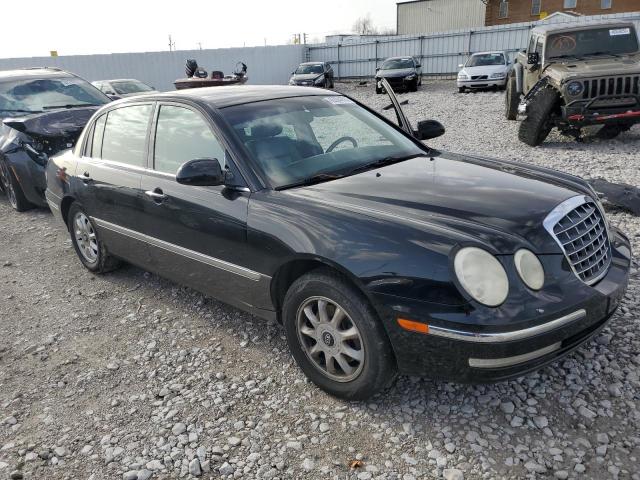 KNALD124055057121 - 2005 KIA AMANTI BLACK photo 4