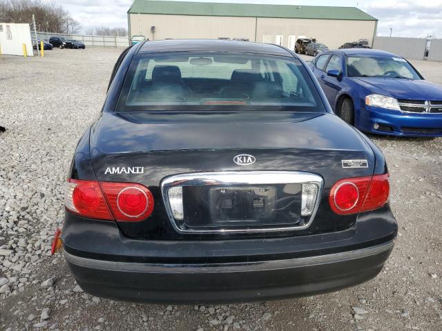 KNALD124055057121 - 2005 KIA AMANTI BLACK photo 6