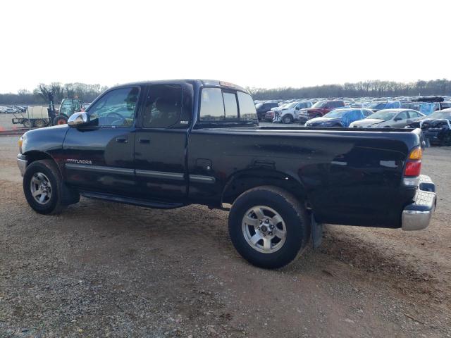 5TBRT3418YS030643 - 2000 TOYOTA TUNDRA ACCESS CAB 黑色 照片 2