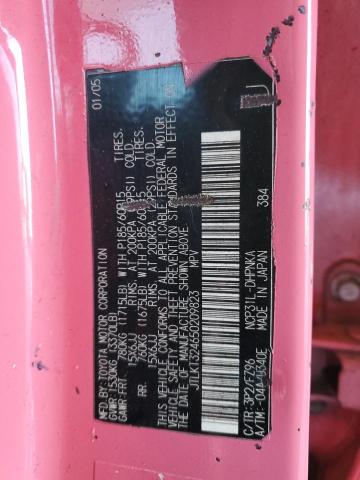 JTLKT324650209823 - 2005 TOYOTA SCION XB 黑色 照片 12