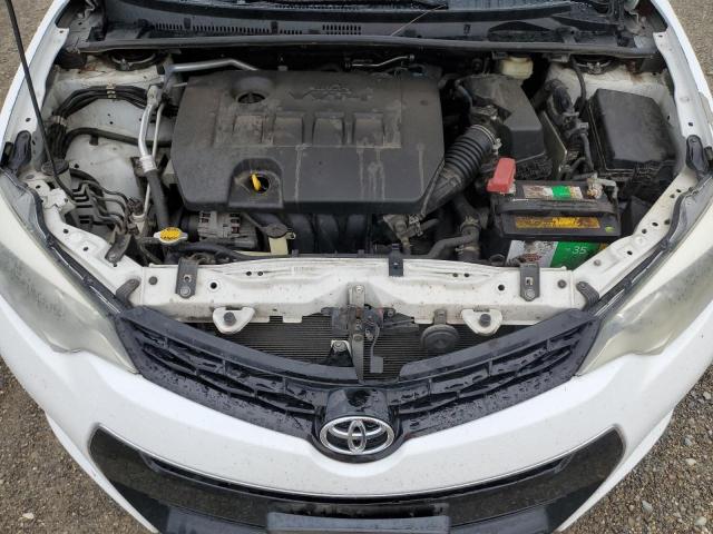 5YFBURHE3GP385961 - 2016 TOYOTA COROLLA L WHITE photo 11