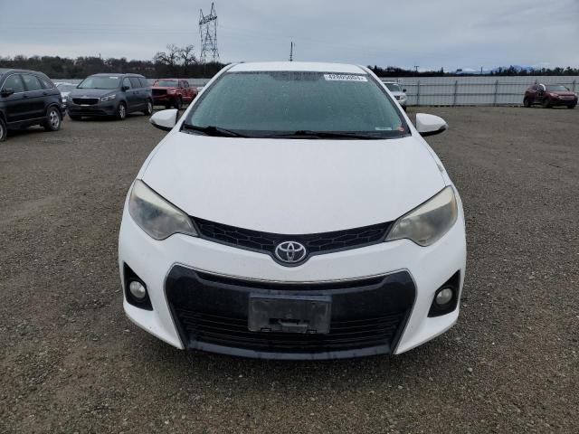 5YFBURHE3GP385961 - 2016 TOYOTA COROLLA L WHITE photo 5