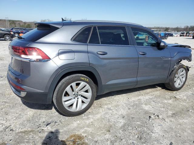 1V2WC2CA7NC203537 - 2022 VOLKSWAGEN ATLAS CROS SE Серый фото 3