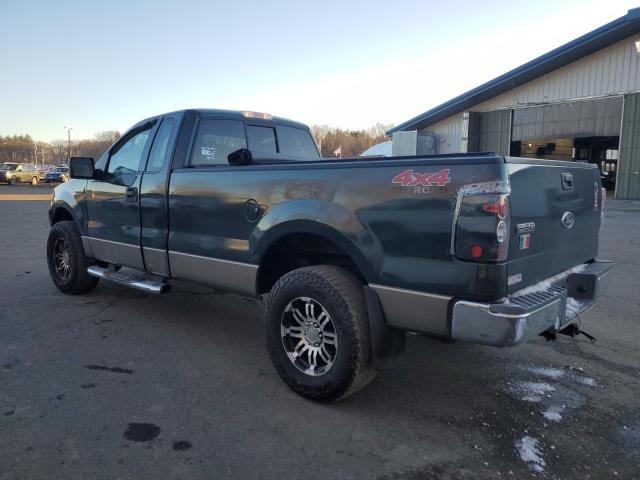 1FTRF14574NB08383 - 2004 FORD F-150 GREEN photo 2