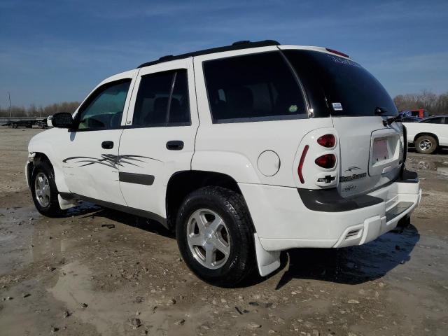 1GNDS13S942290027 - 2004 CHEVROLET TRAILBLAZE LS WHITE photo 2