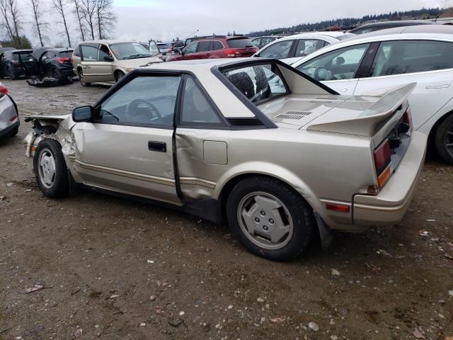 JT2AW15C6G0085828 - 1986 TOYOTA MR2 TAN photo 2