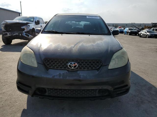 2T1KR32E44C213392 - 2004 TOYOTA COROLLA MA XR BLACK photo 5