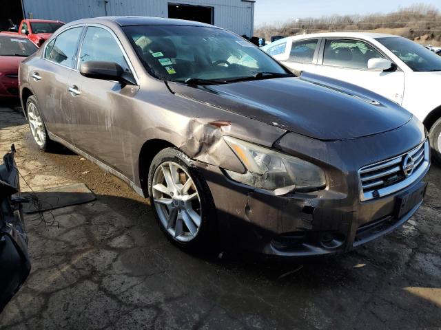 1N4AA5AP4DC841839 - 2013 NISSAN MAXIMA S GRAY photo 4